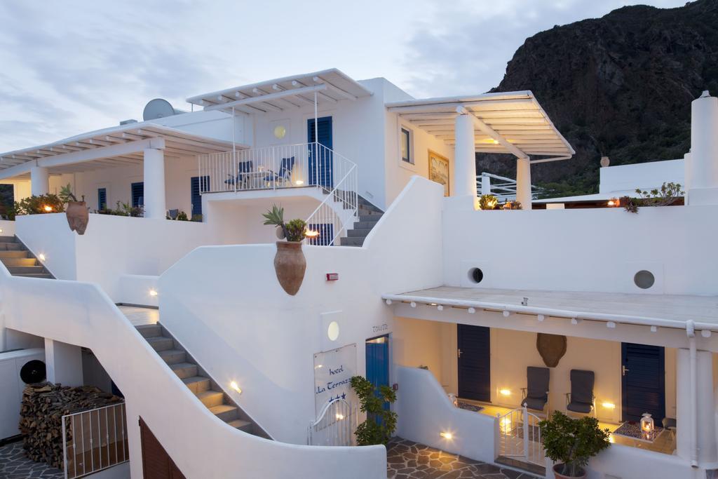 Hotel La Terrazza Panarea Buitenkant foto